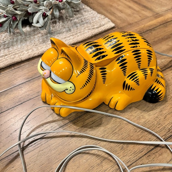 Vintage 80’s Tyco Garfield Phone, Tested, Functional and Working (except eyes) - Picture 5 of 11